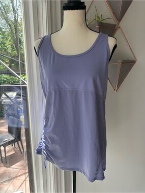 FABLETICS Women’s Lavender Purple Periwinkle Athletic Workout Tank Top Sz Medium